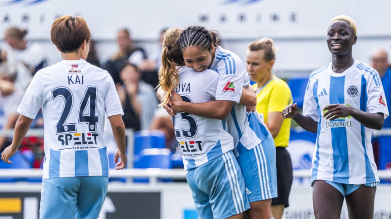 "Riga" futbolistes. Foto: LFF