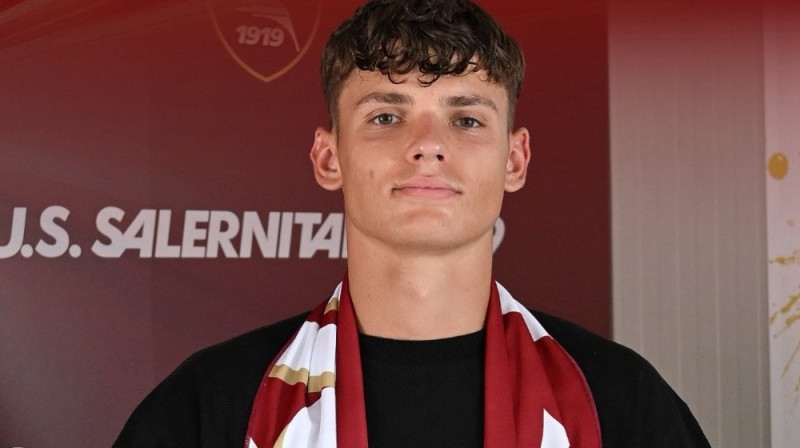 Leonards Čevers. Foto: US Salernitana 1919