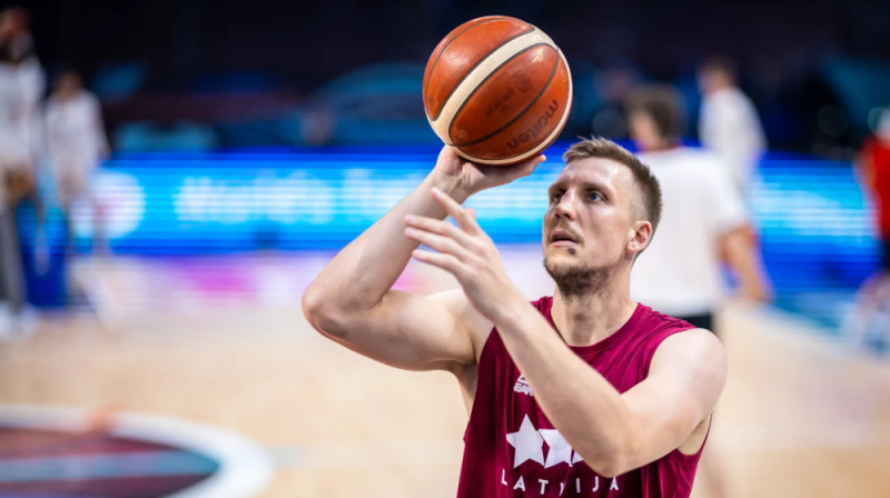 Mareks Mejeris. Foto: FIBA