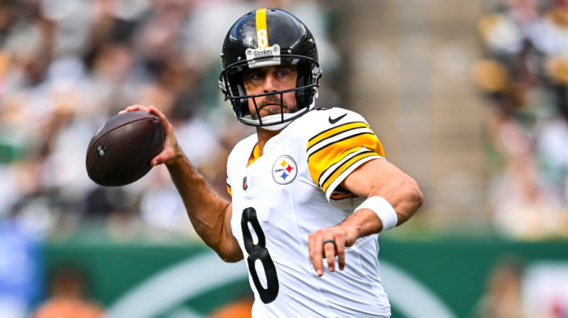 Ārons Rodžerss. Foto: Pittsburgh Steelers