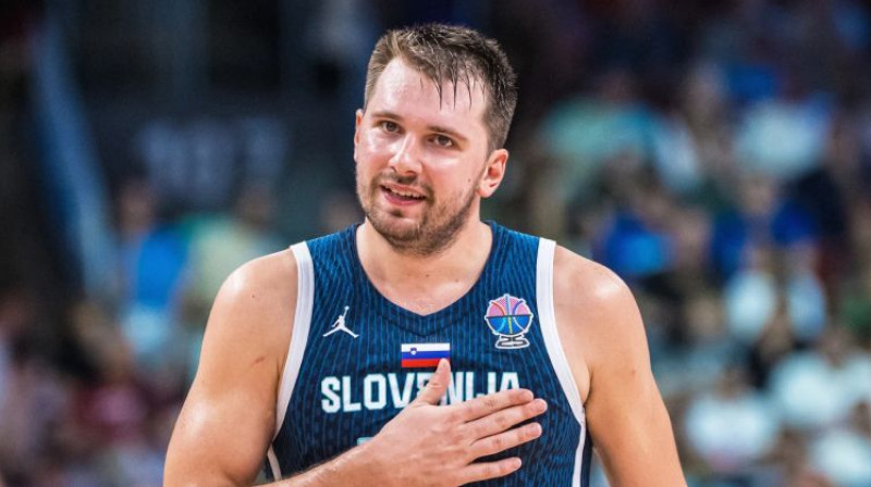 Luka Dončičs. Foto: FIBA