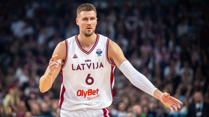 Kristaps Porziņģis. Foto: FIBA