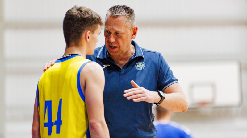 "Ventspils" galvenais treneris Gints Fogels. Foto: Dāvis Lejasmeiers