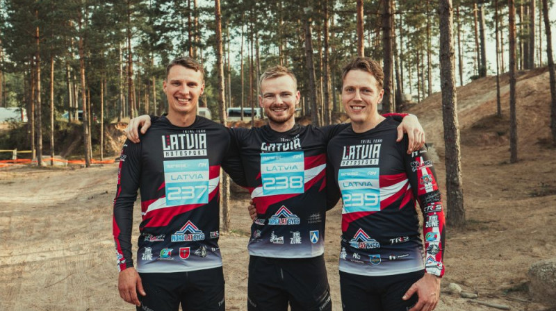 Niks Alksnis, Kristaps Ķīlis un  Andris Grīnfelds. Foto: LaMSF
