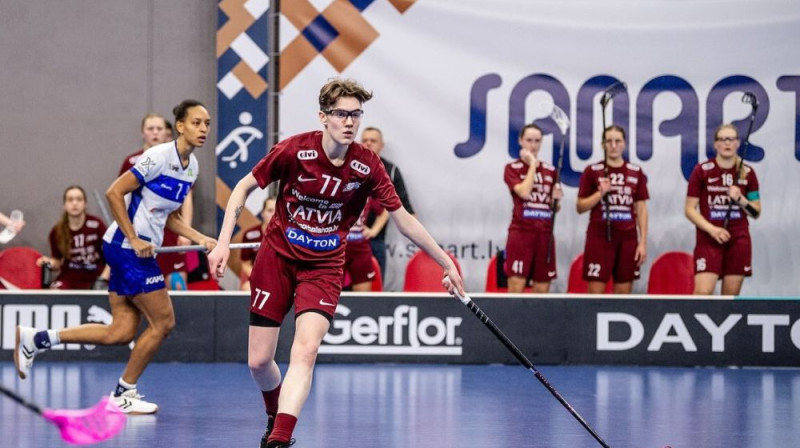Aurēlija Zariņa, Foto: Floorball.lv
