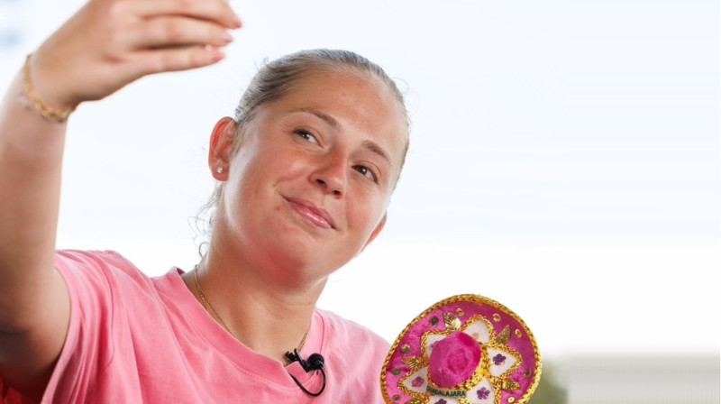 Aļona Ostapenko. Foto: GDL Open