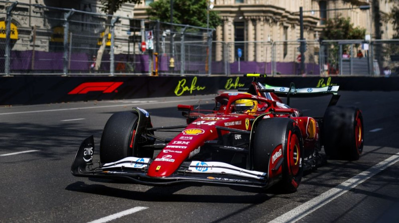 Lūiss Hamiltons. Foto: Scuderia Ferrari HP