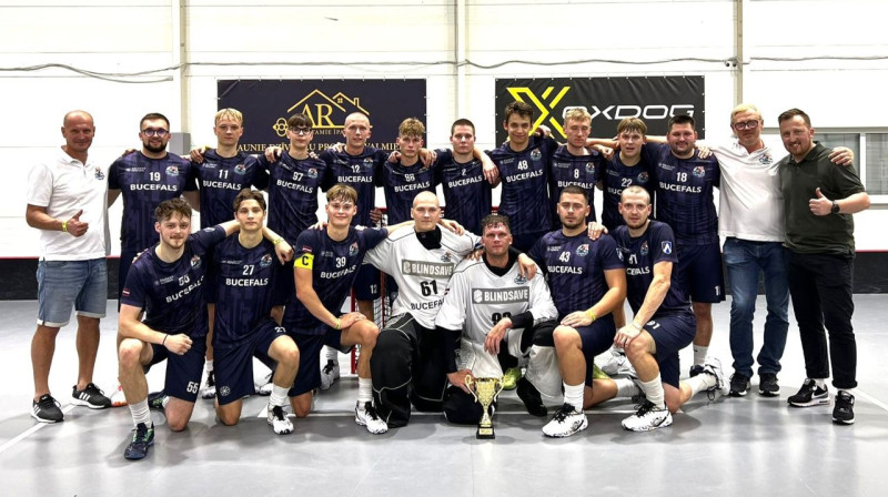 Komanda "Bauska". Foto: LFS