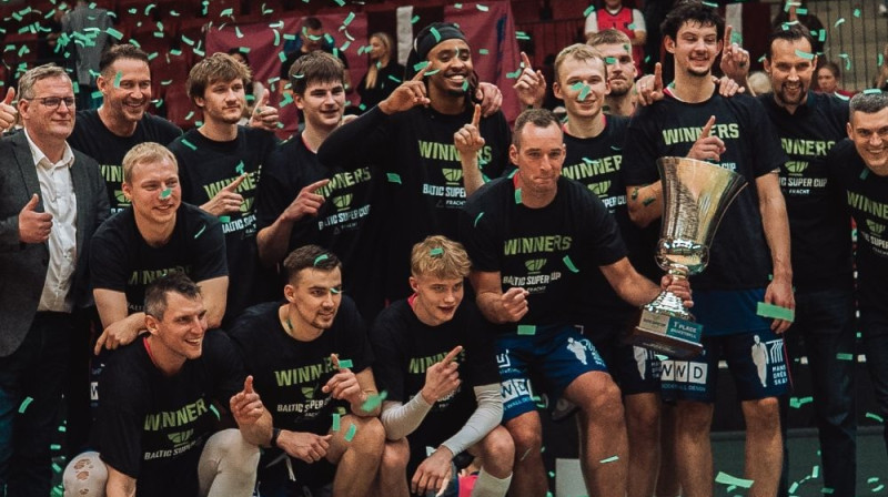 "Rīgas Zeļļu" basketbolisti Foto: Rīgas Zeļļi/Facebook