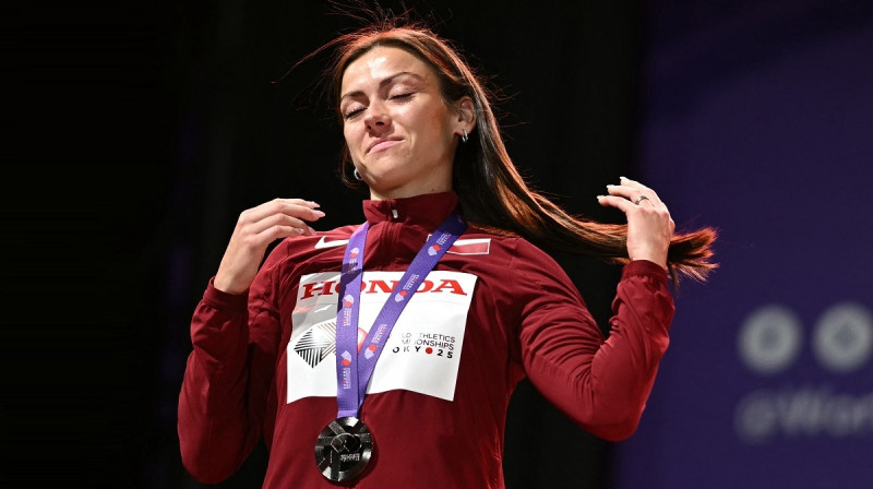 Anete Sietiņa. Foto: AFP/Scanpix