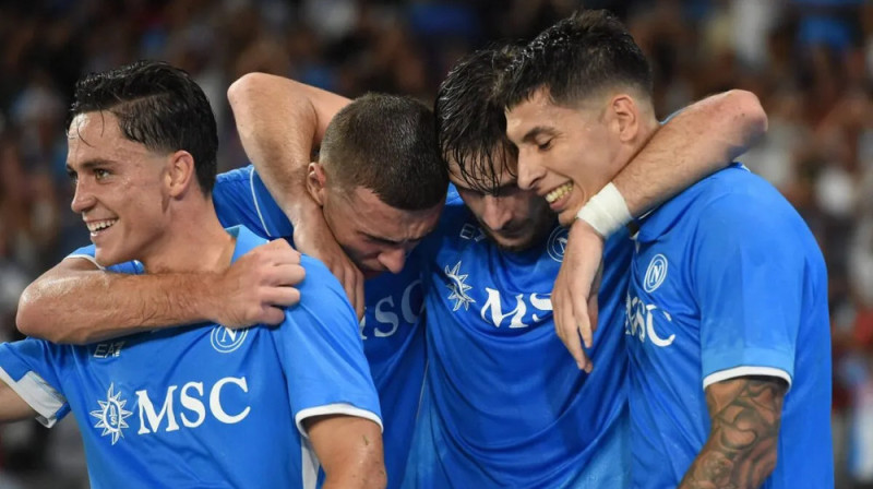 "Napoli" futbolisti. Foto: IMAGO.