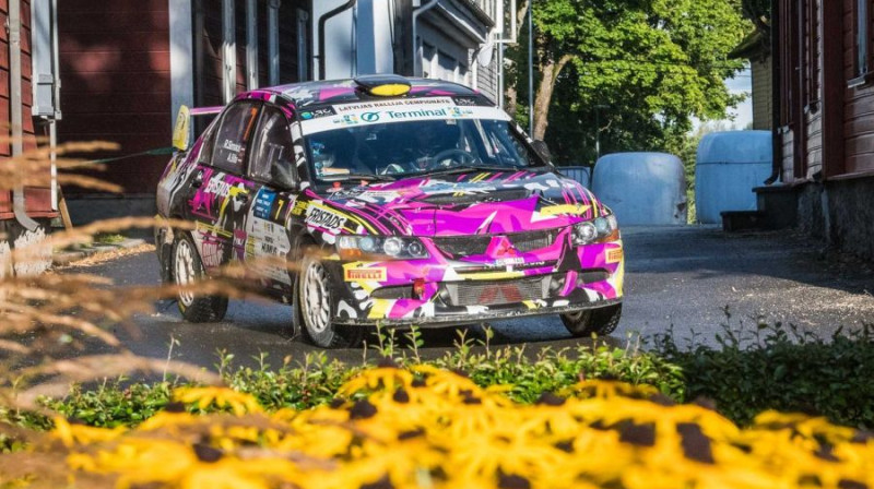 Sirmacis/Bite. Foto: Latvijas Rallija čempionāts