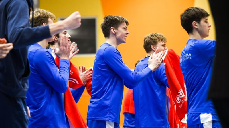 Latvijas Universitātes basketbolisti Foto: LU basketbols