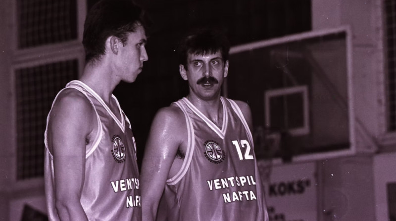 Jānis Laksa (#12). Foto: BK Ventspils