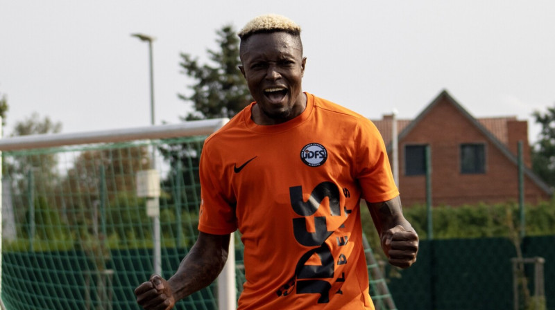 JDFS "Alberts" sjerraleonietis Kaloko Sufians. Foto: Daniels Stramkaļs