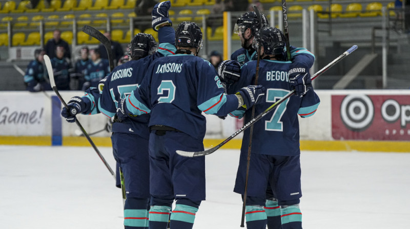 Kijivas "Capitals" hokejisti. Foto: LHF.