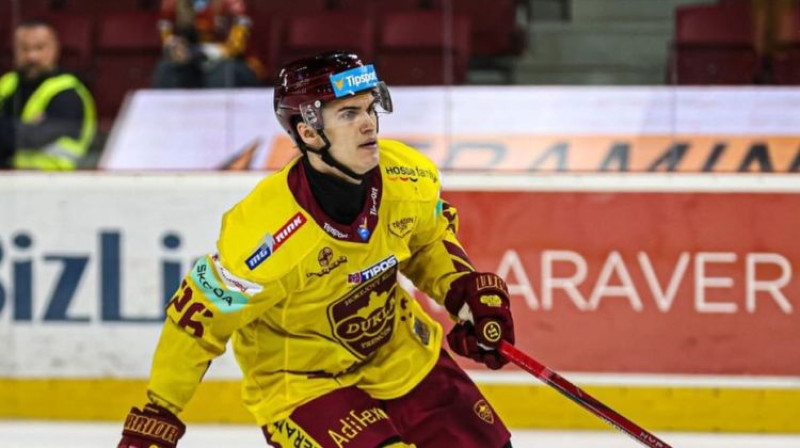 Raimonds Vītoliņš. Foto: HK Dukla Trenčín