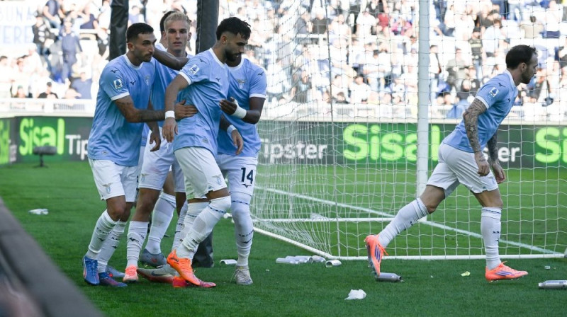 "Lazio" futbolisti Foto: ZP/Scanpix