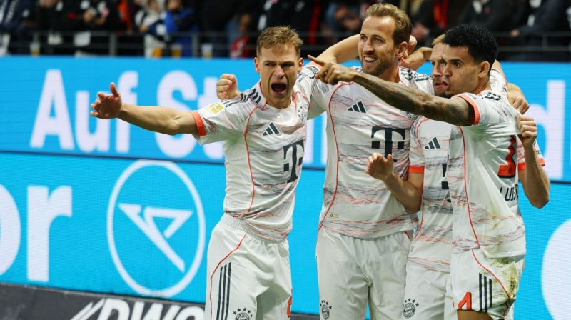 Minhenes "Bayern" futbolisti Foto: DPA/Scanpix