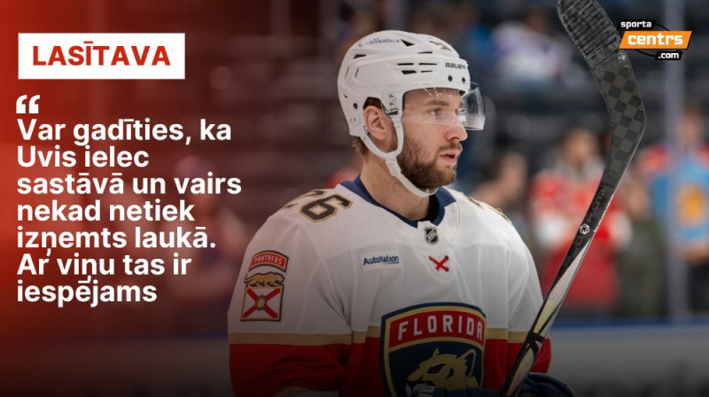 Uvis Balinskis. Foto: Florida Panthers