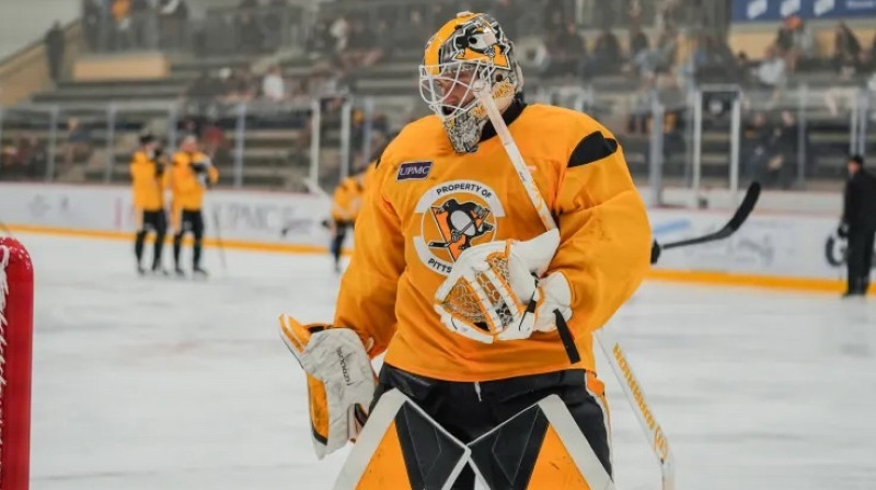 Artūrs Šilovs. Foto: Pittsburgh Penguins