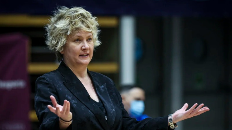 Divkārtējā Eiropas čempione Marina Maļkoviča. Foto: FIBA