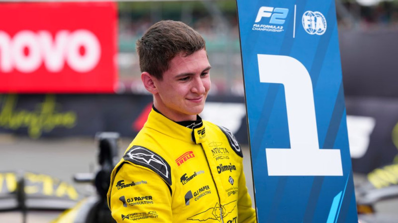 Leonardo Fornaroli. Foto: FIA F2