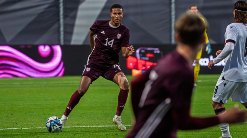 Daniels Nosegbe-Suško. Foto: Oļegs Baibakovs/LFF