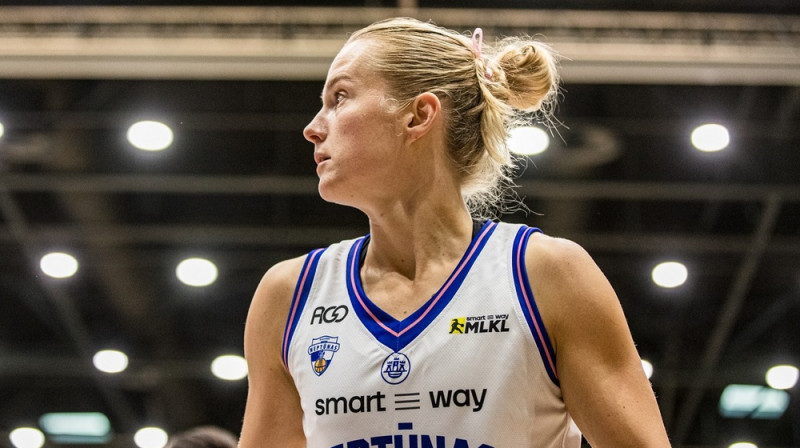 Kate Vilka 2025. gada 12. oktobrī. Foto: Neptūnas Klaipeda