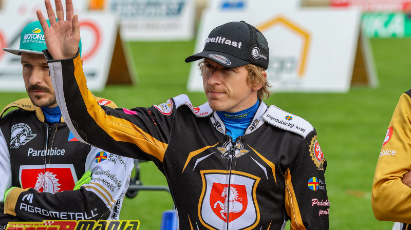 Andžejs Ļebedevs Pardubices komandas rindās kļuva par Čehijas vicečempionu un bija savas komandas līderis.