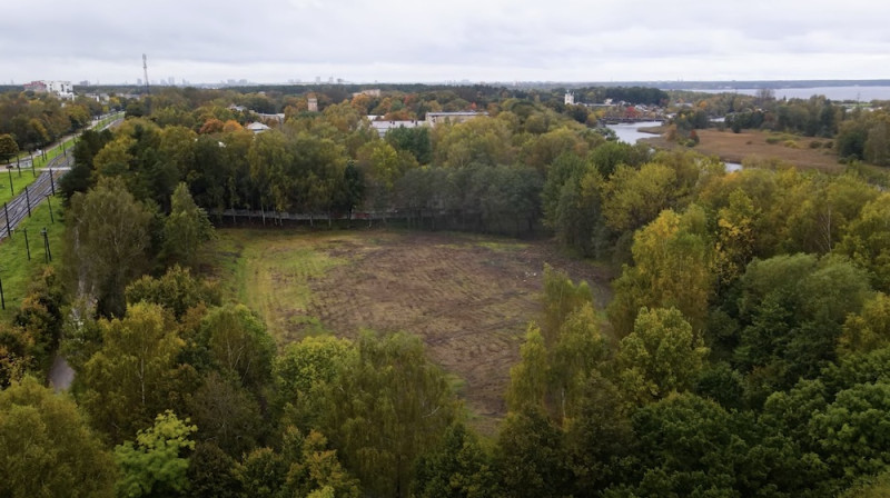 Rīgas Auduma stadions - pirmais futbola laukums Latvijā. Foto: Ekrānšāviņš