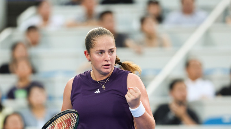 Aļona Ostapenko. Foto: Wuhan Open