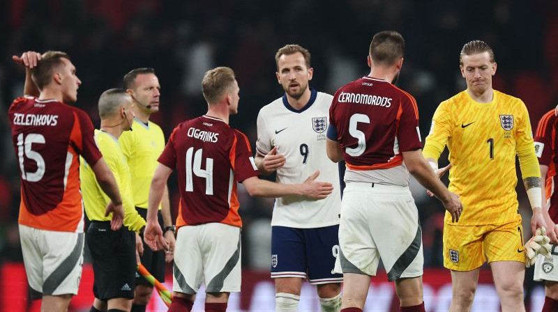 Harijs Keins pavasara spēlē pret Latviju. Foto: Reuters/Scanpix