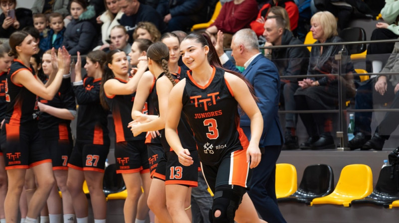 Katrīna Eva Millere vēl "TTT junioru" rindās. Foto: Margarita Vigule