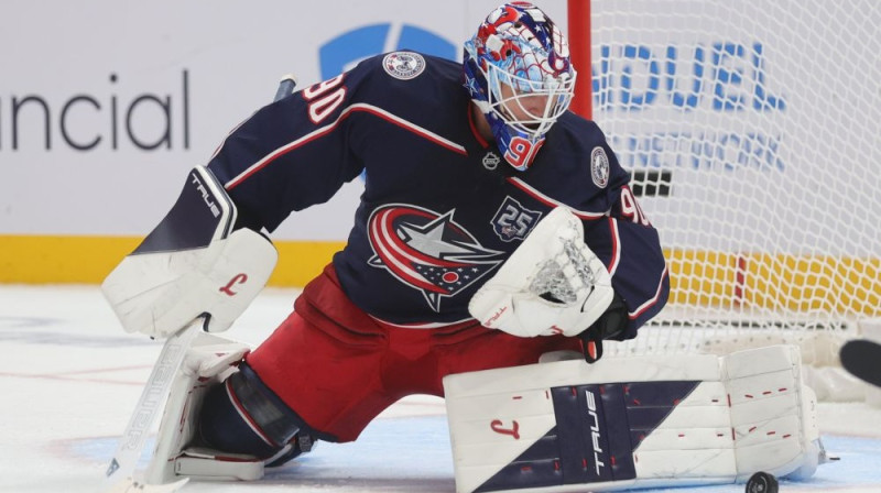 Elvis Merzļikins Foto: AN/Scanpix