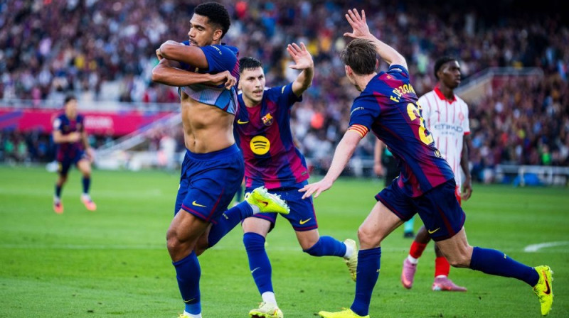 "Barcelona" futbolisti Foto: AC/Scanpix