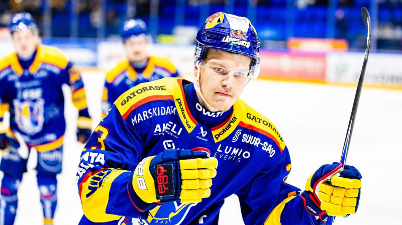 Alberts Šmits. Foto: Mikkelin Jukurit