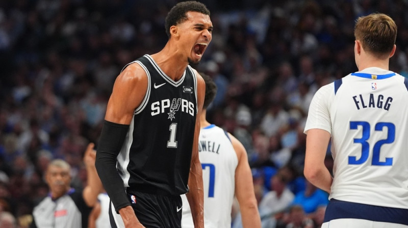 Viktors Vembanjama. Foto: AP/Scanpix