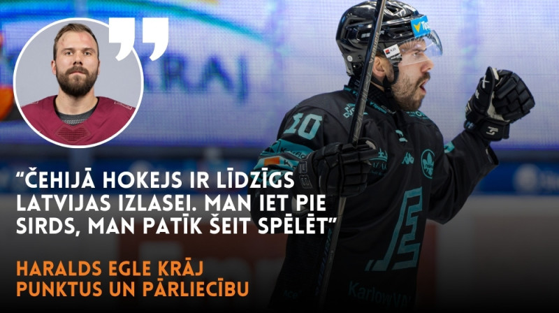 Haralds Egle. Foto: hokejkv.cz