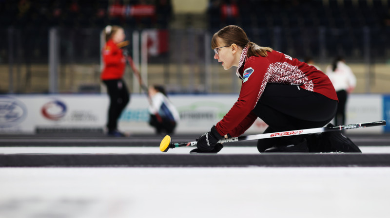 Evelīna Barone
Foto: World Curling / Stephen Fisher