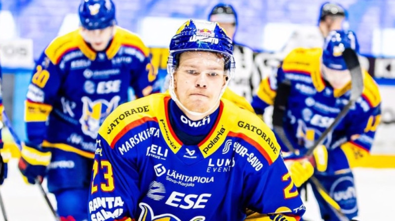 Alberts Šmits. Foto: Mikkelin Jukurit