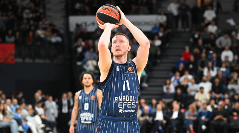 Rolands Šmits. Foto: Anadolu Efes SK