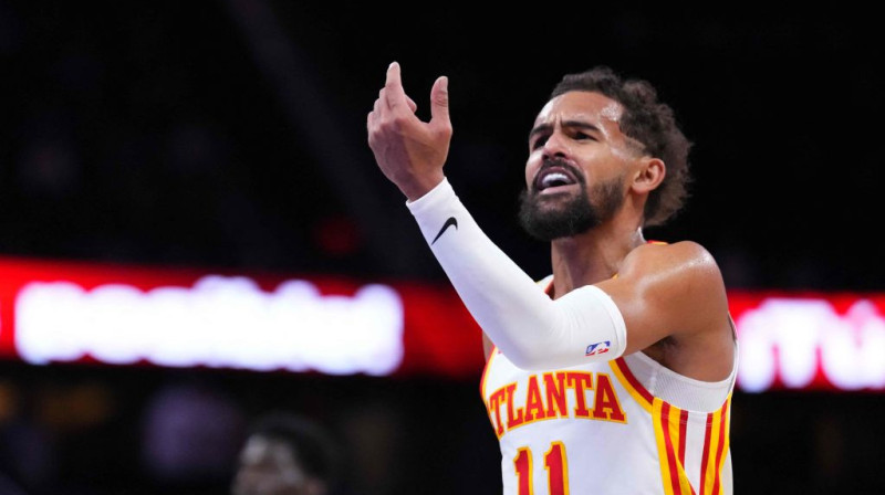 Atlantas vienības līderis Trejs Jangs. Foto. AFP. Scanpix