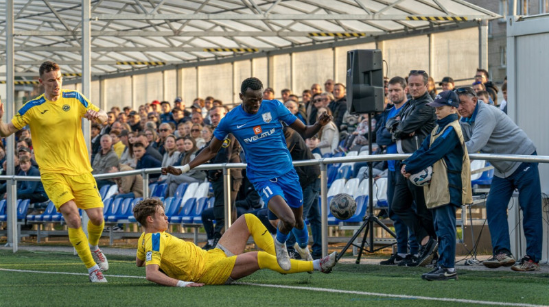 "Daugavpils" pret "Super Novu". Foto: Margarita Vigule