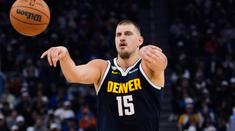 Nikola Jokičs. Foto: AP/Scanpix