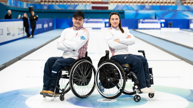 Poļina Rožkova, Agris Lasmans
Foto: Ansis Ventiņš