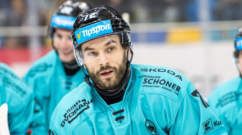 Jānis Jaks. Foto: HC Energie Karlovy Vary