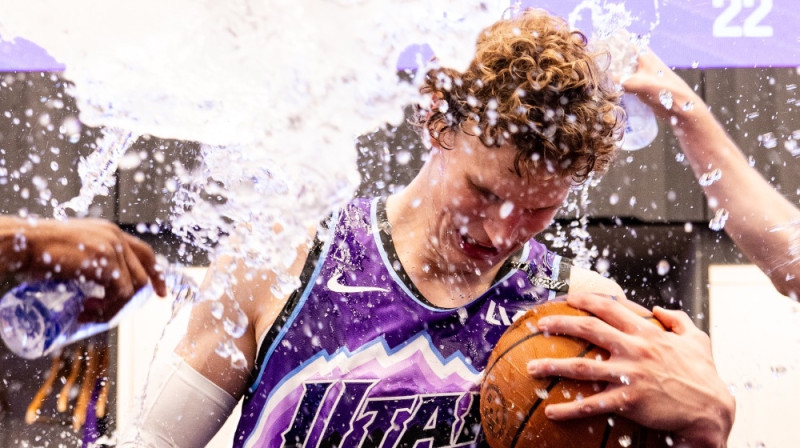 Lauri Markanens. Foto: Utah Jazz