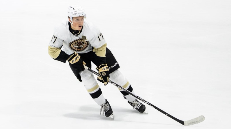 Rūdolfs Bērzkalns. Foto: Muskegon Lumberjacks