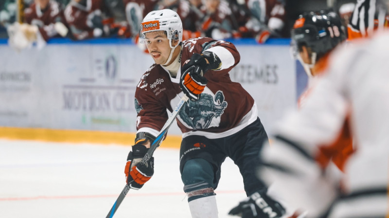 Kevins Strādnieks. Foto: Liepājas Hokeja komanda